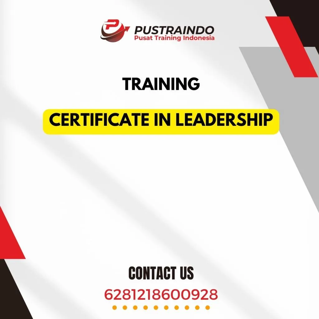 Training Certificate in Leadership