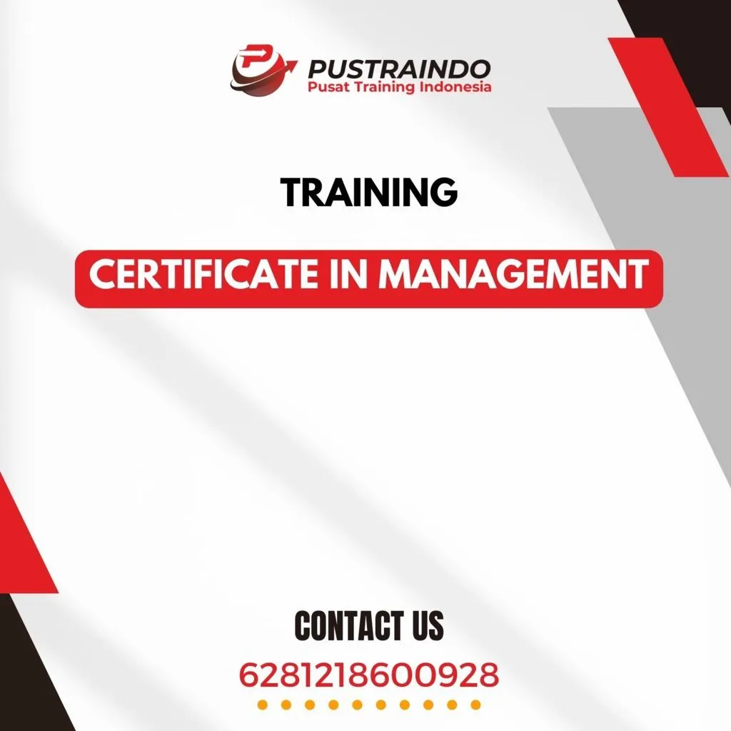Training Certificate in Management