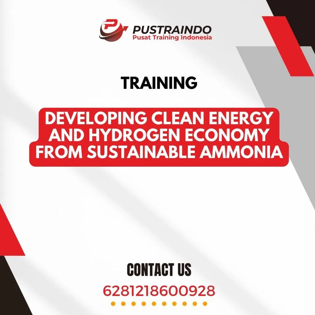 Training Developing Clean Energy and Hydrogen Economy from Sustainable Ammonia