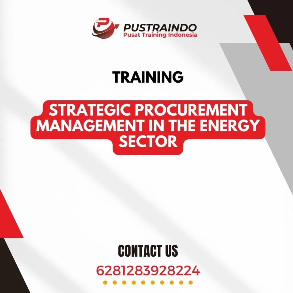 TRAINING STRATEGIC PROCUREMENT MANAGEMENT IN THE ENERGY SECTOR
