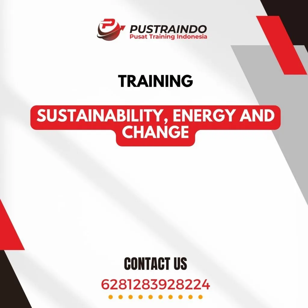 TRAINING SUSTAINABILITY, ENERGY AND CHANGE