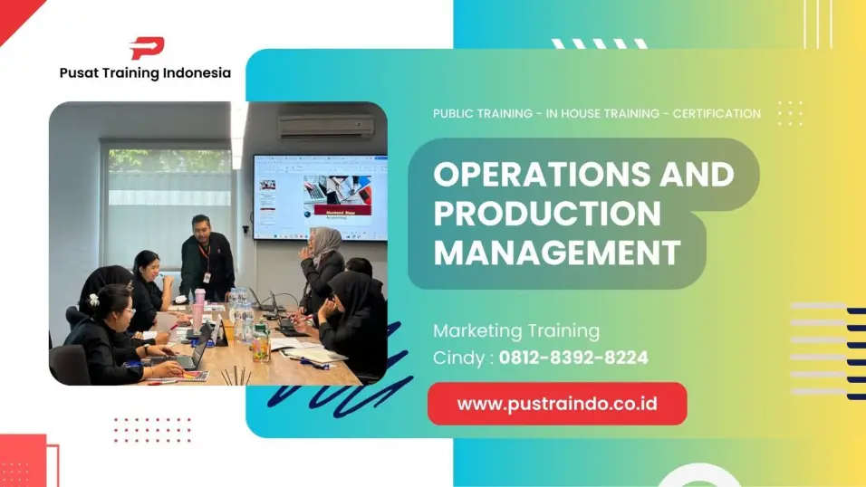 TRAINING OPERATIONS AND PRODUCTION MANAGEMENT