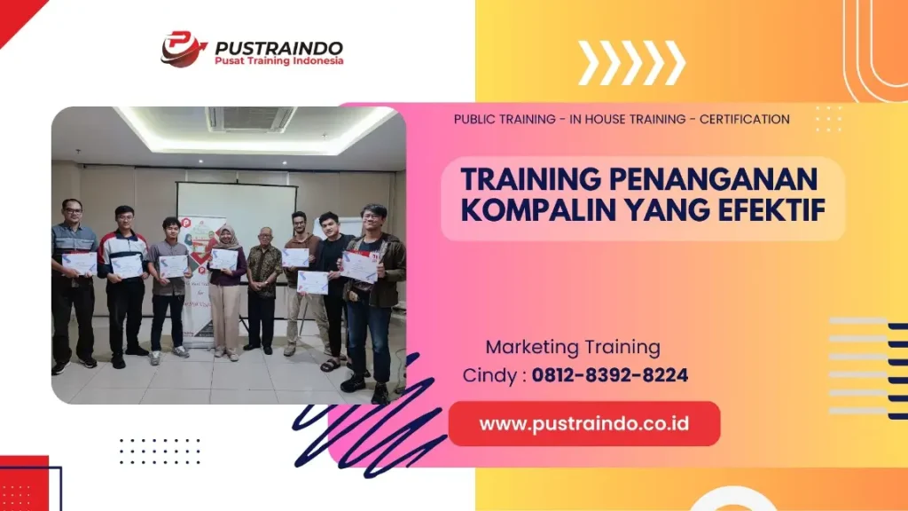 PELATIHAN PENANGANAN KOMPLAIN JAKARTA
