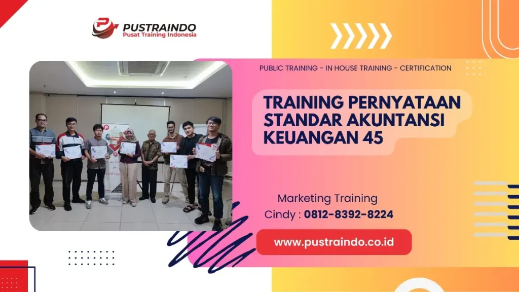 PELATIHAN STANDAR AKUNTANSI KEUANGAN JAKARTA