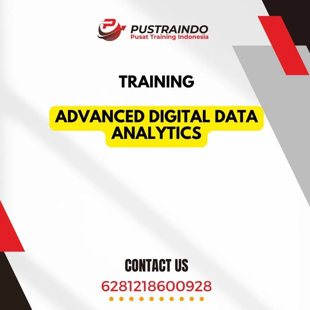 Training Advanced Digital Data Analytics | Pustraindo
