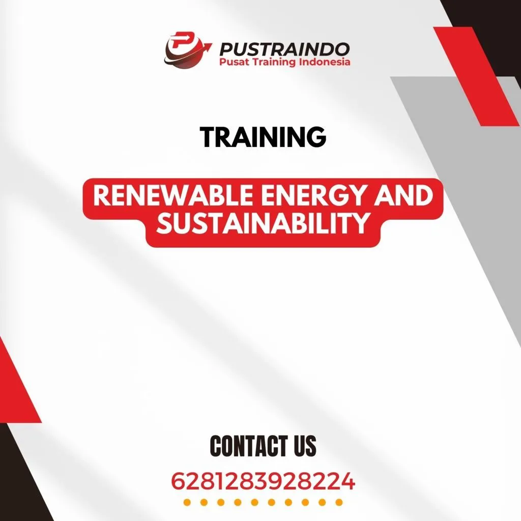 TRAINING RENEWABLE ENERGY AND SUSTAINABILITY