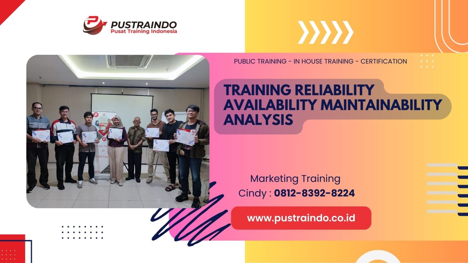 TRAINING RELIABILITY AVAILABILITY MAINTAINABILITY ANALYSIS | Pustraindo